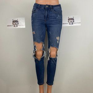 Kancan Estilo destroyed jeans size 26 ( excellent )